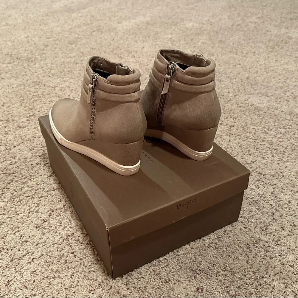 Linea Paolo Frieda - L zip up wedges with sneaker bottom - Picture 4 of 8